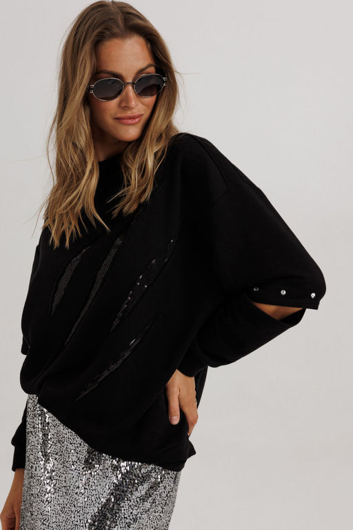 Джемпер Lars Style 1148 черный