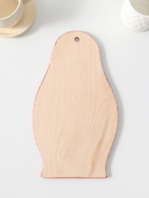 Доска разделочная "Матрешка", 27,5х31см, хохлома