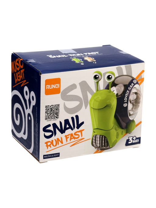 Музыкальная игрушка Улитка свет, звук, МИКС - Simaland фото 8