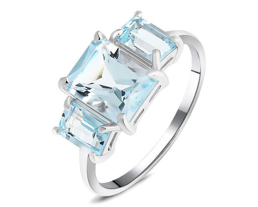 Кольцо, топаз, Скарлет