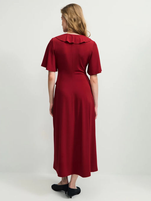 Платье миди с рюшами / Zarina