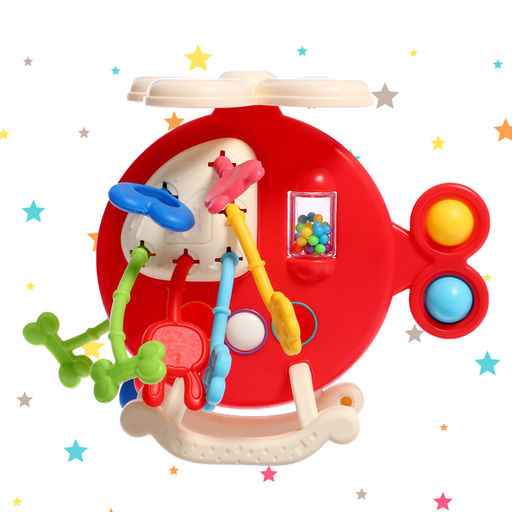 Развивающая игрушка «Вертолётик», цвета МИКС