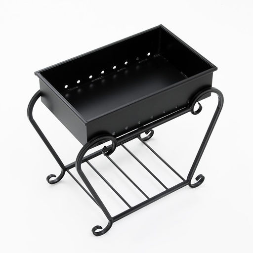 Мангал 500, низкая подставка, 8 кг,толщина металла 2,5 мм, 60 х 33 х 56 см - Simaland фото 3