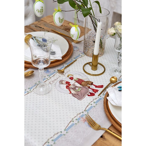 Дорожка на стол Пасхальные Тильды 40х146 см, 100% хл, саржа 190 гр/м2 - Этель фото 16