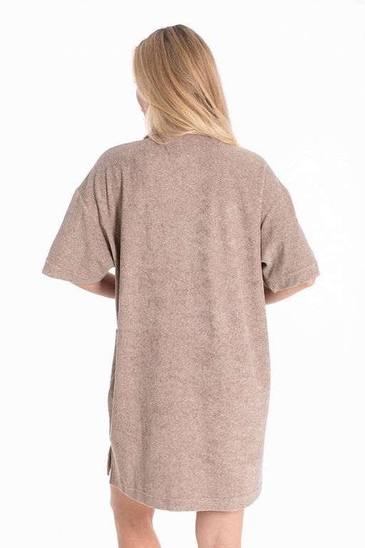 Халат М324230к кофейный - Елена фото 2
