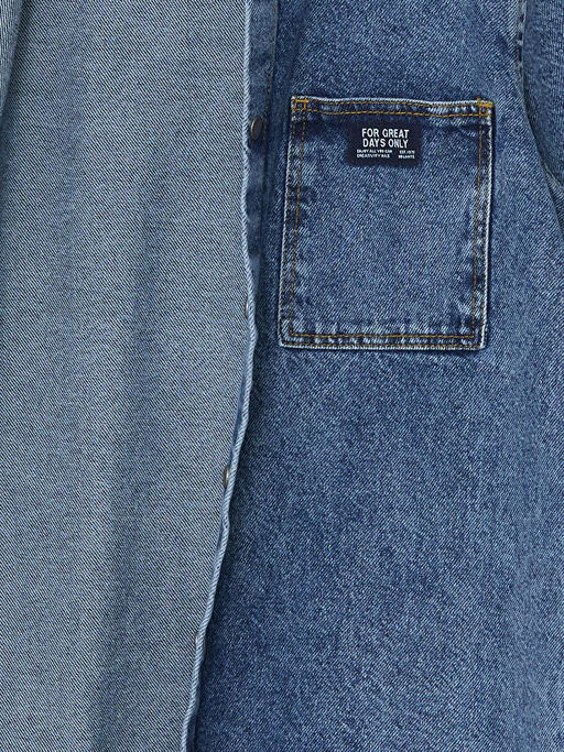 Kap??onlu Erkek ?ocuk Jean G?mlek