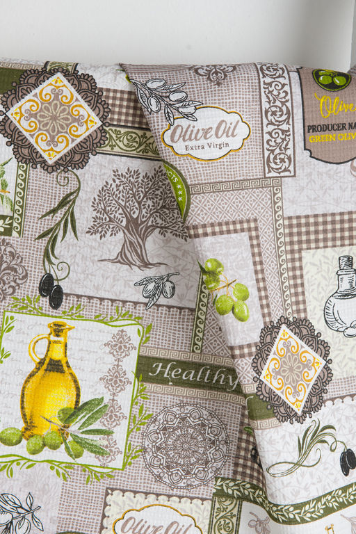 Набор вафельных полотенец Оливки - Натали фото 5