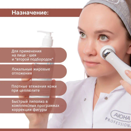 LIPO SLIM SCULPTOR, гель для обертываний с кофеином, L-карнитином и центеллой азиатской - Mesomatrix фото 3