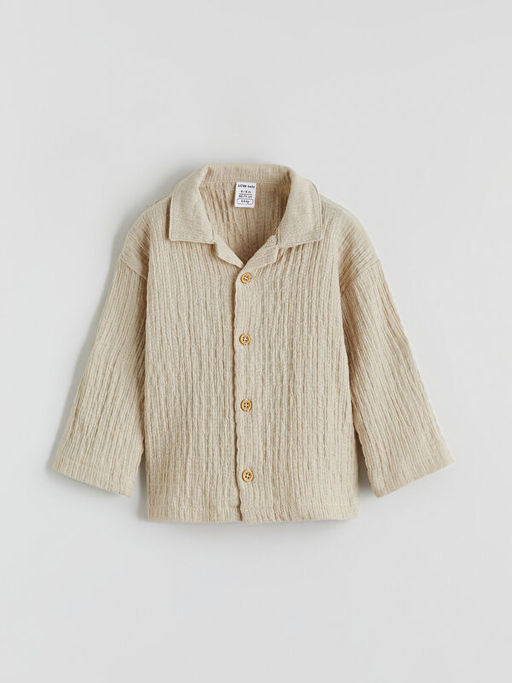 M?slin Erkek Bebek G?mlek ve Pantolon