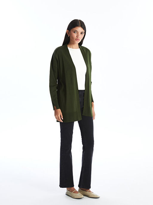 ?al Yaka D?z Uzun Kollu Kad?n Triko H?rka