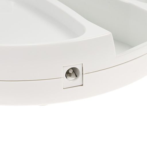 Зеркало Luazon KZ-09, подсветка, настольное, 30 16 16 см, увеличение х 10, USB, белое - Luazon home фото 7