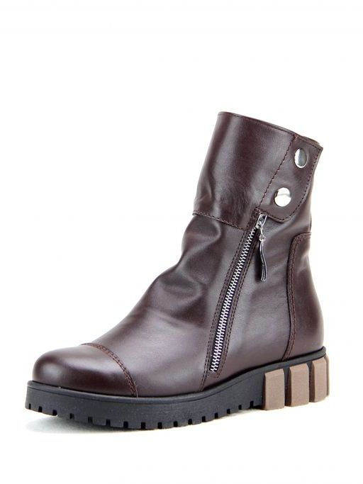 Ботинки EDART 235.astra8.brown/байка