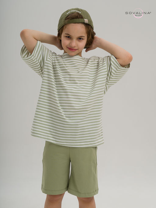 Костюм Light men полоска-шалфей - Sovalina фото 5