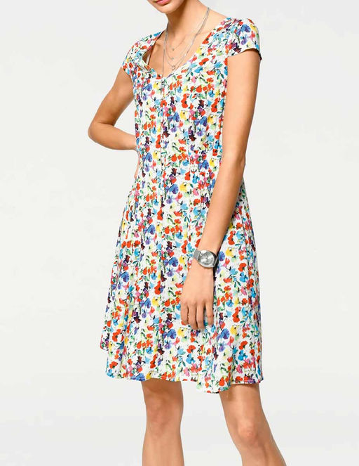 Платье, бело-пестрое - Linea tesini фото 3