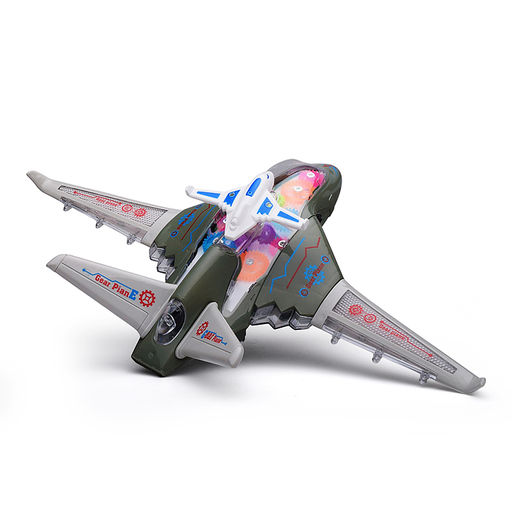 Самолет "Веселый полет" на батарейках, в коробке