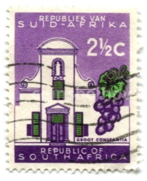 Марка Винодельня в Кейптауне 1961 год ЮАР