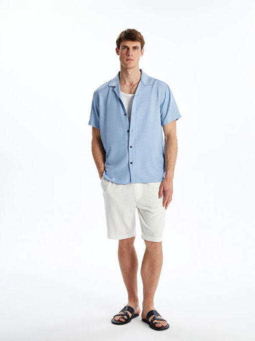 Regular Fit K?sa Kollu Erkek G?mlek