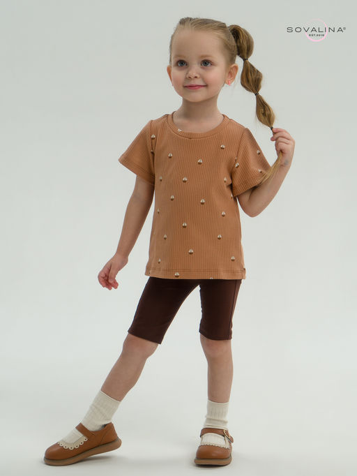 Костюм Актив белые кораблики-какао - Sovalina фото 14