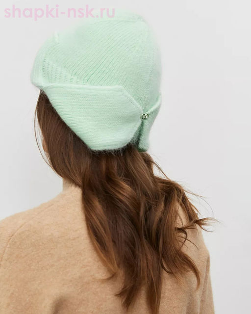 585 WH Ушанка женская (56-58)