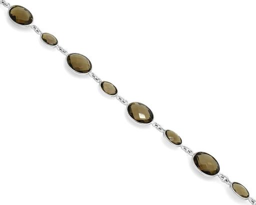 Браслет из серебра раухтопаз, Ностальгия