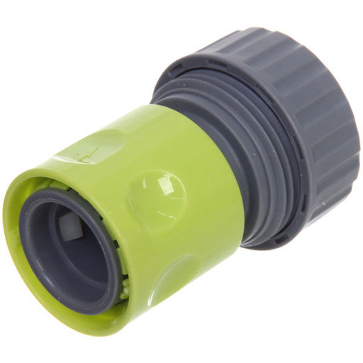 Коннектор "Green" с аквастопом 3/4" ДоброСад