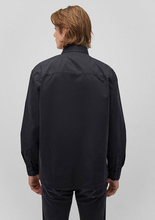 Siyah Gomlek - Mavi фото 4