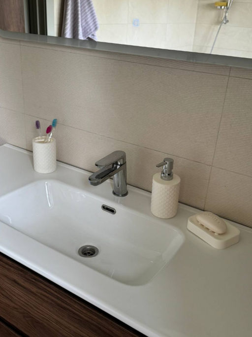 Цена за 2 шт. Подставка для зубных щеток СТОКГОЛЬМ молочный туман PT502310048