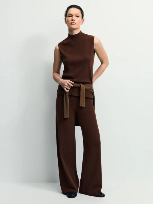 Трикотажный топ из вискозы / Zarina  фото 2