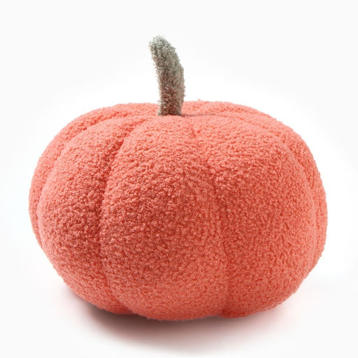 Подушка декоративная Этель. Тыква, d=28 см, жёлтая фото 4