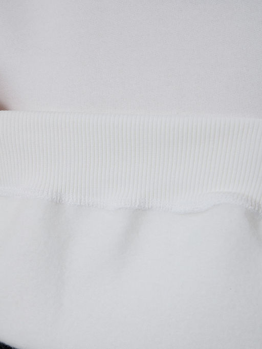 Свитшот женский белый из футера с начесом - Mark formelle фото 6