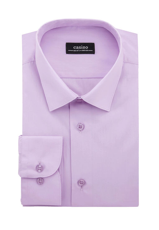 Сорочка мужская длинный рукав CASINO c710/157/lav/Z  фото 2