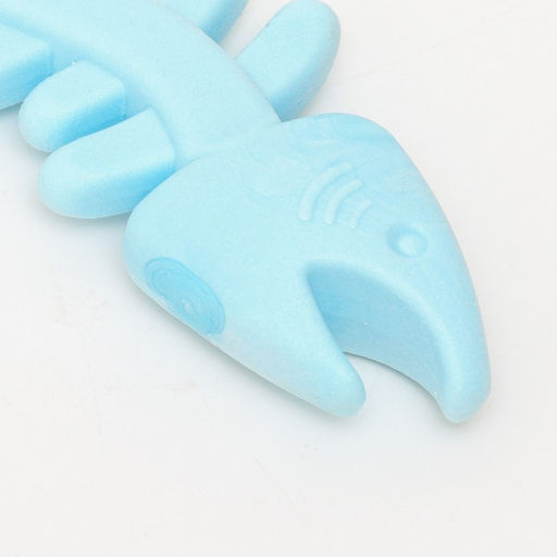 Игрушка плавающая Рыбка Пижон Premium, вспененный TPR, 10,5 см, голубая  фото 4