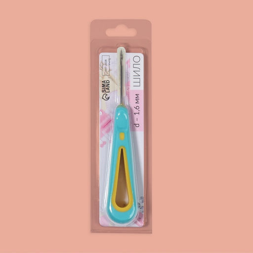 Шило швейное, с отверстием на конце, d=2.3 мм, 14.5×3 см