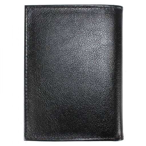 Обложка для авто+паспорт Croco-ВП-103 натуральная кожа черный матовый (3) 206880 фото 2