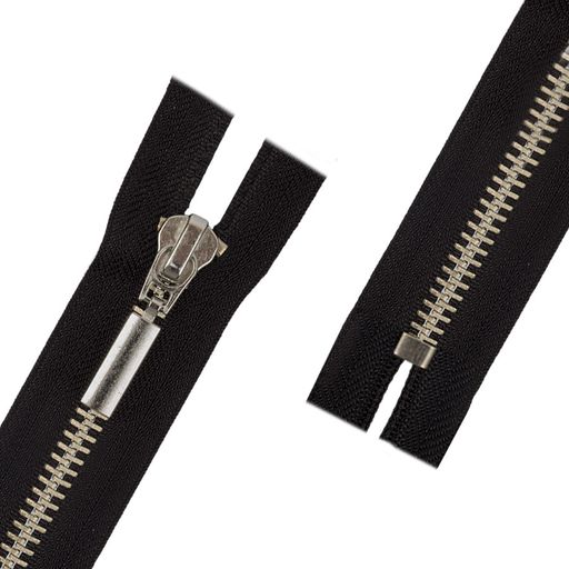 Молния Металл никель GM-881 однозамковая 18 см Тип 8 10 шт неразъёмная Gamma