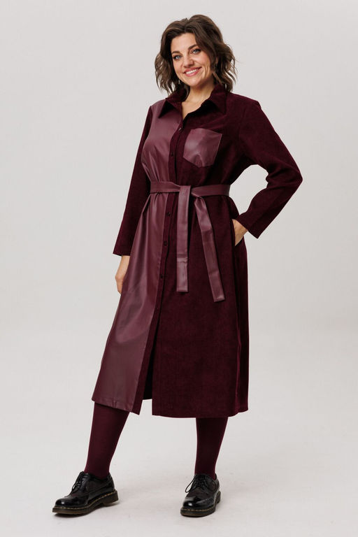 Платье ANELLI 1726 Вишневый парфе