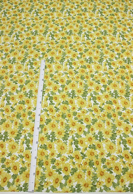 Сатин Солнечное поле, ш.2.35м, хлопок-100%, 110гр/м.кв - Купава фото 5