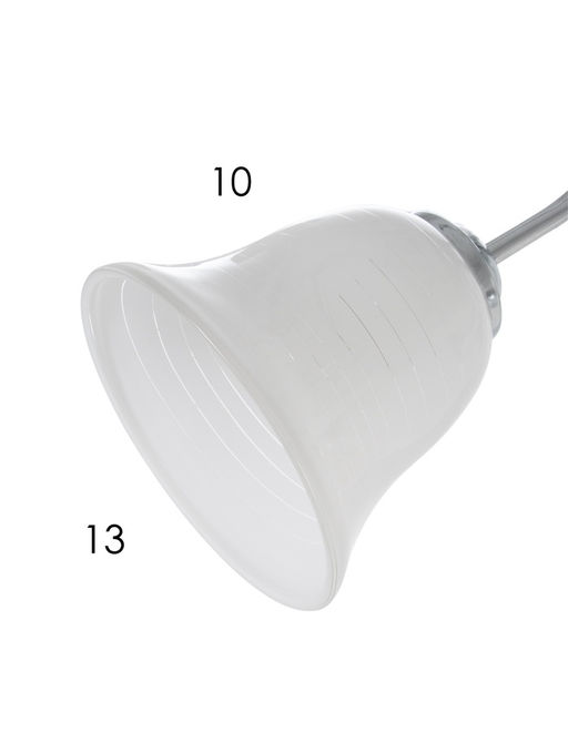 Люстра ЭкономСвет 20130/3CR, 3×40 Вт, E27, 50×50×20 см, цвет хром