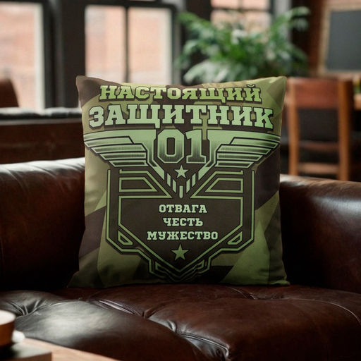 Наволочка декоративная Этель. Настоящий защитник, 40?40 см