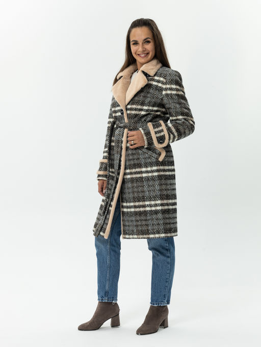 Ажур утепленное пальто - Dyuto фото 18