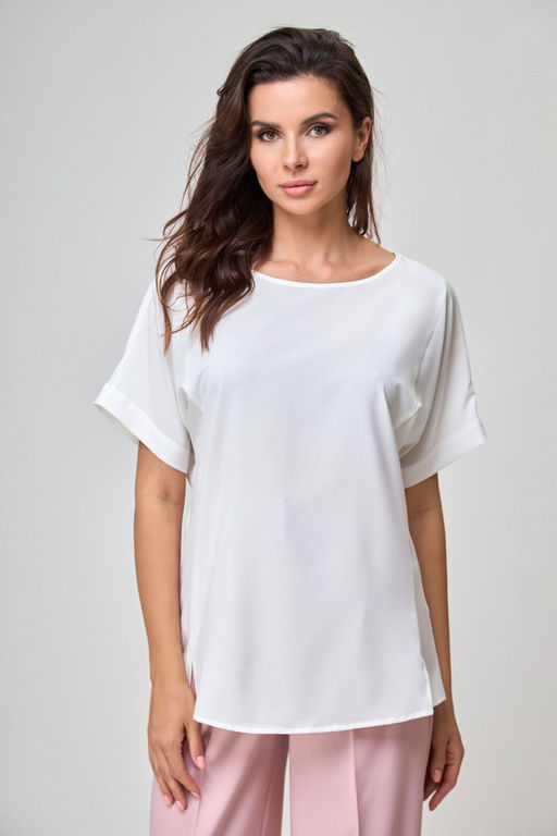 Топ ANELLI 1082 молочный  фото 4