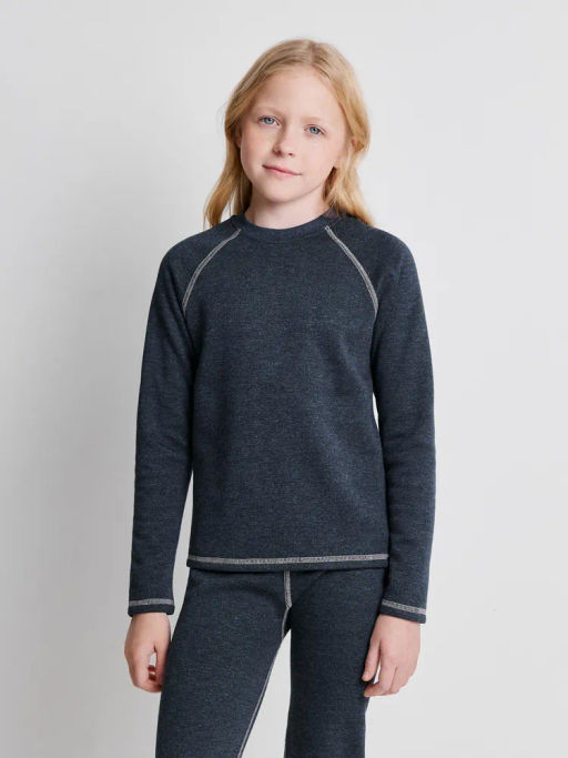 ACOOLA / Джемпер детский Niviyar_Thermowear темно-синий термобелье  фото 8