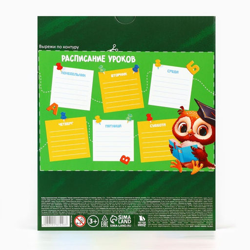 Набор первоклассника 32 предмета «Сова»