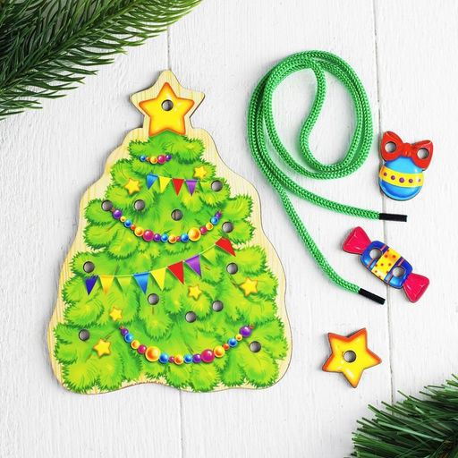 Шнуровка фигурная Ёлочка - Лесная мастерская фото 2