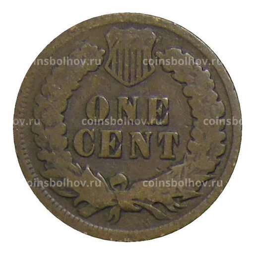 Монета 1 цент 1905 года США