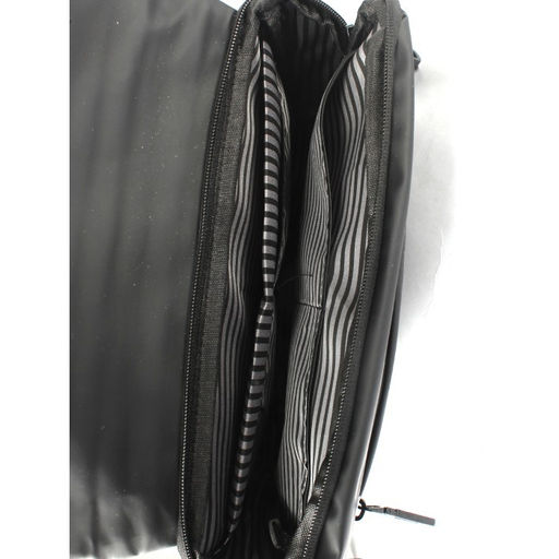 Сумка мужская текстиль HSH-1100-52, 1отд, плечевой ремень, черный SALE 259016 - Adelia фото 3