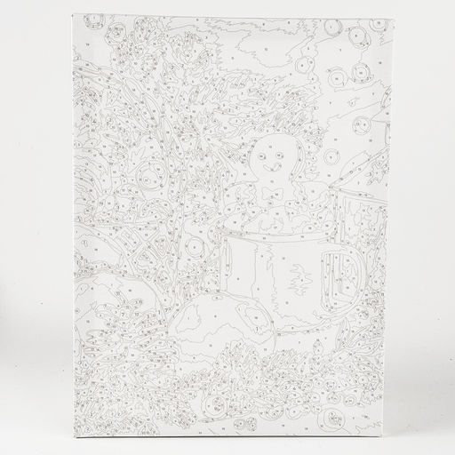 Картина по номерам на новый год на холсте с подрамником «Праздник к нам приходит», 30×40 см