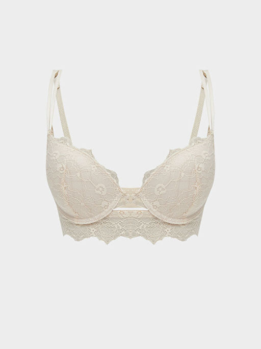 Balenli Dolgusuz Dantelli Fantezi Ti??rt S?tyen