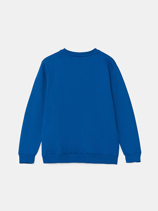 Bisiklet Yaka Erkek ?ocuk Sweatshirt - Waikiki фото 2