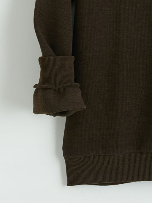 G?mlek Yaka Erkek Sweatshirt